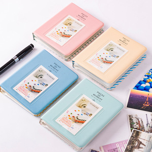 <span class=keywords><strong>Mini</strong></span> <span class=keywords><strong>album</strong></span> <span class=keywords><strong>photo</strong></span> en plastique 64 pochettes avec couverture carrée en PVC, porte-cartes logo personnalisé Kpop, cartes photos <span class=keywords><strong>Instax</strong></span>, monuments commémoratifs - Product Image 4