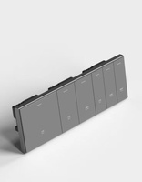Interruptores de luz táctil para el Hogar Inteligente Tuya, interruptores de Sensor de pared Zigbee, controles 1/2/3/4/6 compatibles con la aplicación Tuya Smart Life, fábrica de Google