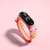 Relojes Digitales LED Personalizados con Logo para Niños 2025, Bonita Pulsera de Silicona Impermeable con Pantalla Táctil para Niños y Niñas, Movimiento Beijing