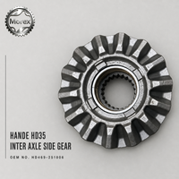 Part Pengganti Diferensial Truk Tambang Hande HD35 Axle Inter Axle Side Gear HD469-251006, Grosir Pabrik