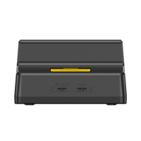 Station de charge de bureau portable sans fil 10W Max 5V/2A pour RugKing 4 Pro, support de charge 2-en-1 à double sortie pour téléphone