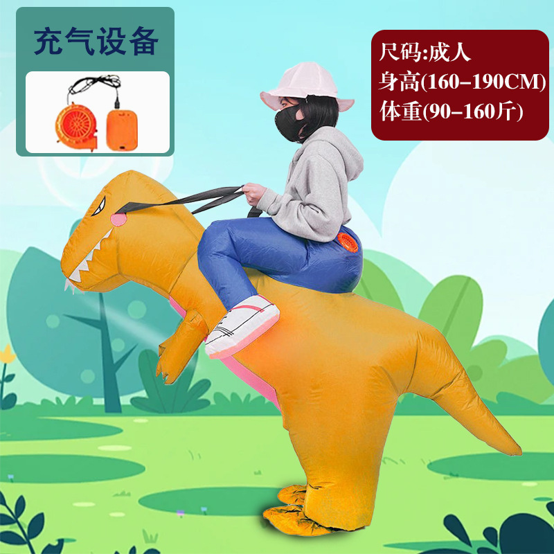 Orange dinosaur-adult
