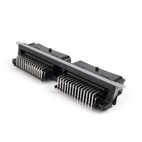 Fuente directa de fábrica, conector automático cuadrado impermeable, 56pin, ECU