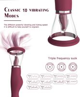 Luxus wasserdichtes vibrierendes Spielzeug wiederauf ladbarer Flirt Doppel motor für Frauen Tragbare Größe Klitoris stimulierender Vibrator