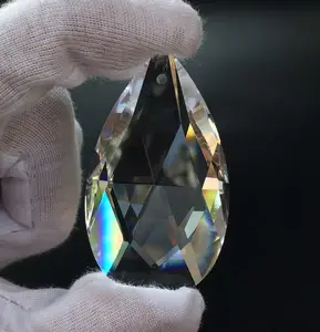 Brilliant cut k9 kristall klar faceted kronleuchter prism teile großhandel