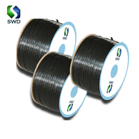 SWD 100% matière première système d'irrigation goutte à goutte 16mm 20mm plat goutteur intérieur ruban d'irrigation goutte à goutte sous la surface pour les cultures en rangée