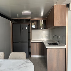 Villa Prefabbricata di Lusso 40ft/20ft con 2, 3, 4, 5 Camere da Letto, Casa Container Pieghevole ed Espandibile, Casa Mobile Portatile - Product Image 3