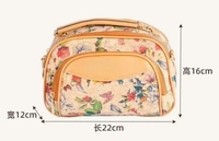 Mini sac à bandoulière à imprimé floral pour femmes avec logo personnalisé en liège Design portable léger disponible