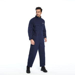 ZX Factory Custom Jumpsuit Workwear Ocean Crew <strong>Seaman</strong> Mechanic Work Wear Fr Hi Vis Men Coverall - Product Image 3