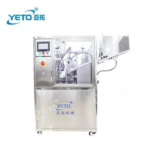 Automatic Plastic Tube Toothpaste Sealing Packing Equipment High Quality Ultrasonic Soft Tube Filling Sealing Machine