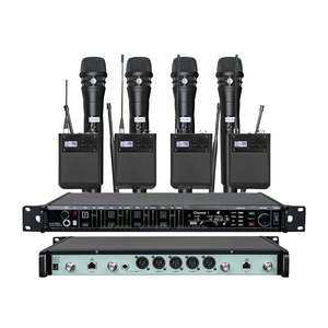 AD4Q Axient Digital Quad <b>Wireless</b> <b>Receiver</b> UHF Metal Conference Microphone XLR Connector for Professional Stage Broadcast Audio - Product Image 1