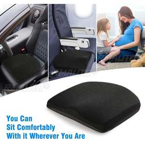 Automobiles Seat Covers Car Seat <b>Cushion</b> Pad <b>Memory</b> <b>Foam</b> Mat for Auto Office Chair Back Sciatica Pain Relief - Product Image 1