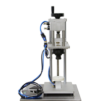 Machine à sertir pneumatique polyvalente pour bouchons de parfum, adaptée aux bouteilles de 13 mm, 15 mm, 18 mm, 20 mm