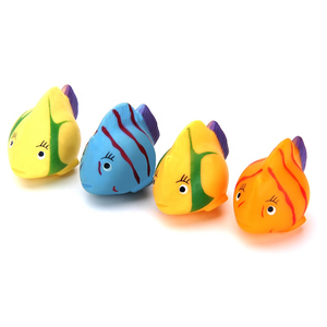 Groothandel Douche Drijvende Fontein Baby Baden Speelgoed Baby Shower Badkuip Speelgoed 108Pcs <span class=keywords><strong>Rubber</strong></span> Zeedieren Dolfijn Visschildpad - Product Image 4