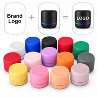 Mini haut-parleur intelligent, meilleurs cadeaux promotionnels, haut-parleur portable rechargeable, subwoofer musical stéréo, haut-parleur couleur arc-en-ciel
