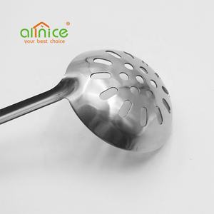 ชุดอุปกรณ์ในครัวทัพพีตักซุปช้อนสแตนเลส,ชุดหม้อร้อนมีหูจับยาวคุณภาพสูง - Product Image 6