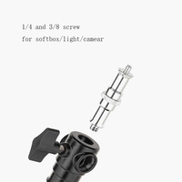 Support de lumière flash LED en métal professionnel 40-80cm support de sol pliant robuste avec trépied à roues amovibles pour la photographie en studio