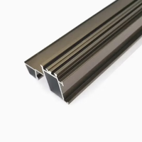 Profils en aluminium pour applications de fenêtres et de portes en alliages d'aluminium décoratifs