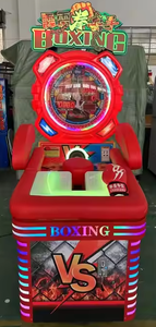Machine de boxe électronique Thunderbolt, jeu d'arcade métallique à monnayeur pour intérieur, avec garantie d'un an, pour le plaisir et la sensation de frisson - Product Image 3