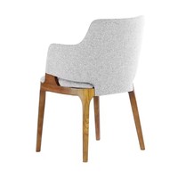 Chaises de salle à manger en bois avec accoudoir