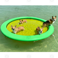 Hamaca Flotante Inflable con Luces para Piscina y Parque Acuático, Oferta Limitada de Verano
