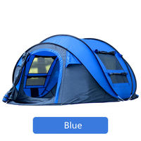 Tente pop-up CLM pour l'extérieur, tente pliable imperméable, tente familiale ultralégère, portable, étanche, pour le camping