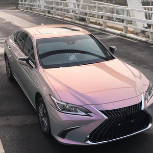 Film de protection de voiture 1,52*18m, caméléon violet bleu rose vert, super brillant métallique, film de protection de voiture complet, <span class=keywords><strong>prix</strong></span> des films de protection de véhicule - Product Image 4