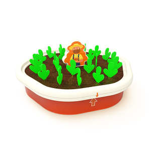 Childrens Memory Game Pull Carrot Puzzle Toy Plastic Educational Toy For Kids 4-6 Years Old Unisex Cartoon Design - Product Image 5