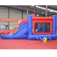 Château gonflable Spiderman pour enfants KARRY, intérieur/extérieur, avec toboggan, haute qualité, château de saut commercial, garantie 3 ans