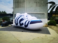 BOYI Sneaker gonflable publicitaire personnalisée, ballon géant en forme de chaussure gonflable