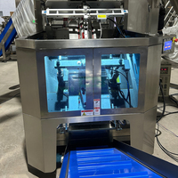 Machine automatique pour légumes (carottes, haricots) – Système VFFS de pesage, remplissage et scellage avec contrôle PLC pour sacs en papier – Haute productivité