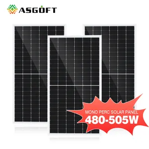 Europe Warehouse Longi Solar Generator Completed Set 200w 300w 450w 600 Watt Solar Panels