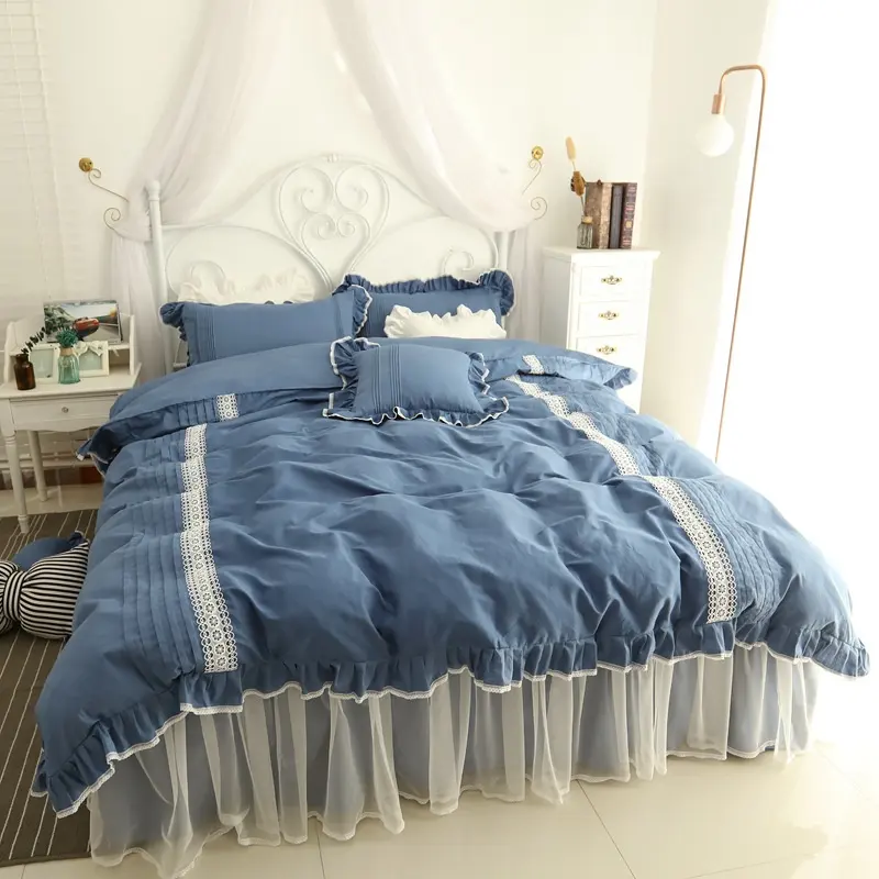 4-piece set of bed linen and duvet cover Cheap queen size children's bedding set
