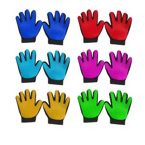 ترقية جديدة ، قفازات العناية بالحيوانات الأليفة ، قفازات سيليكون لإزالة الشعر ، فرشاة حمام قفاز فعال ، قفازات قفاز للكلاب والقطط - Product Image 6