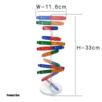 Modelo Biológico de Estructura de Molécula de ADN, Fabricante de Modelos de ADN Coloridos, Juguete Educativo