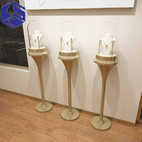 Gold-Schmuck-Vitrine - Robuste Schmuck-Ausstellungsvitrine mit LED-Beleuchtung - ISO9001-Zertifizierte Einzelhandels-Ausstellungsinsel
