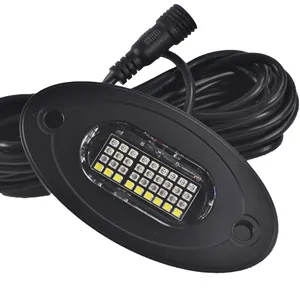 高品质中国专业36W rgbw led摇滚灯套件LED霓虹灯暗光灯带适用于所有汽车的应用程序控制器