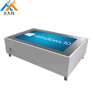 Nouvelle arrivée Table de commande de café intelligente à écran tactile Table interactive de 55 pouces pour écran LCD de restaurant Signalisation numérique