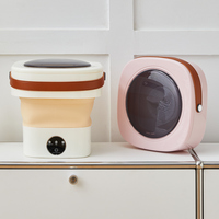 Petite machine à laver/sécher électrique intelligente tout-en-un pour la maison et l'extérieur, idéale pour les sous-vêtements, les chaussettes et les vêtements de bébé