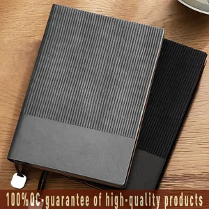 Brand New School Office Supplies Notebook Customize A5 Leather Trends 2022 Ideas Note Book Customised Journal With Pen Gift Box