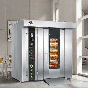 Nouveau support rotatif électrique et à gaz 380V pour équipement de four de boulangerie à pizza pour restaurants et conventions 32-64 fours de cuisson à Dubaï - Product Image 1