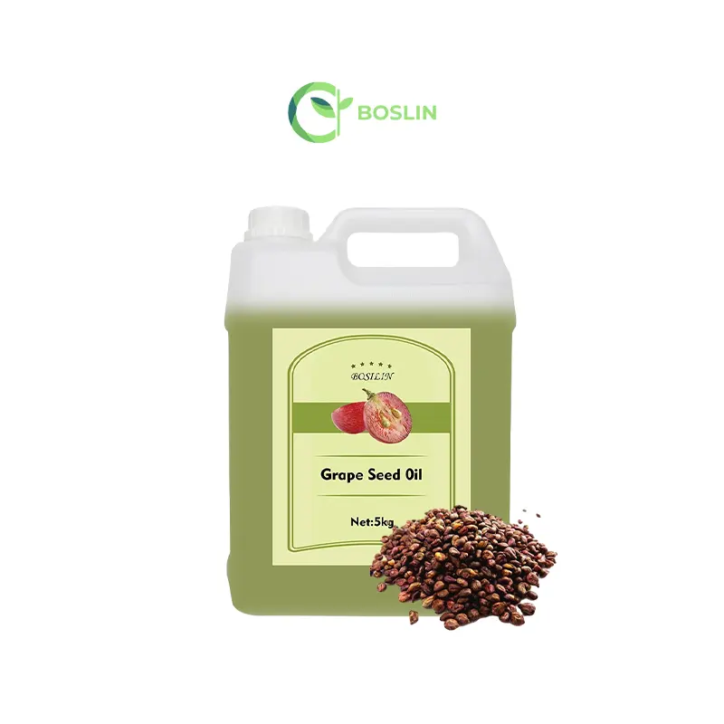 OEM/ODM用ボディバルク供給用の100% 純粋な天然有機ブドウ種子油コールドプレスエッセンシャルオイル