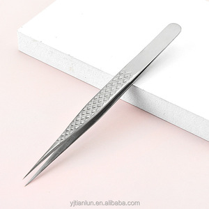 Spot Goods Stainless Steel High-quality <strong>Eyelash</strong> <strong>Tweezers</strong> Abrasion Resistant Grafting <strong>Eyelash</strong> Tool for <strong>Eyelash</strong> Extension Salon - Product Image 6