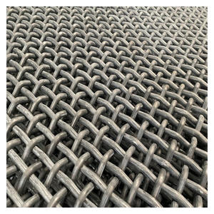 Slijtvast mangaanstaal geweven zeefgaas, vlakke weving, metaalgaas, chemisch engineering filternet, gesneden staaldraadgaas - Product Image 5