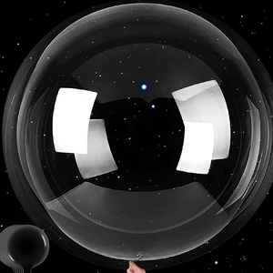 Party <b>Decoration</b> High Quality Color Clear Glossy 20 Inch PVC Bobo <b>Balloon</b> Gift Toy Unisex - Product Image 1