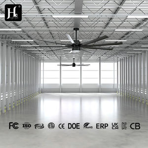 พัดลมเพดานอลูมิเนียมขนาด 72 นิ้ว 9 ใบพัด พร้อมเทคโนโลยีระบายอากาศแบบรีโมท สำหรับใช้งานในอุตสาหกรรม - Product Image 3