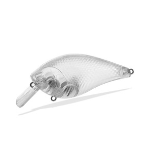 Starbun Crankbait - 10Pcs Crankbait En Blanco Sin Pintar Cebo Duro Señuelos De Pesca Tackle DIY Accesorio