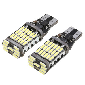 Canbus T15 4014 45smd P21w W16W Miễn Phí Canbus Xe Đuôi Bóng Đèn Đèn Đèn Đèn Phanh Đảo Đèn Sao Lưu LED Tự Động Đèn Bóng Đèn - Product Image 3