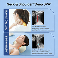 Relaxant pour le cou et les épaules, dispositif de traction cervicale portable, étireur de cou, correcteur de posture du cou, oreiller chiropratique