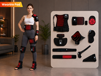 IDEATHERAPY Nouvelle Batterie Externe Portable pour Thérapie par Lumière Rouge (Casque, Genouillère, Ceinture, Gants, Pied, Main) – Thérapie par Lumière Rouge Portable pour Sportifs
